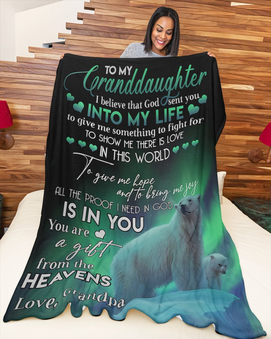 TO MY DAUGHTER - GIFT FOR DAUGHTER - Sherpa Fleece Quilt Blanket (SKUB10-88)