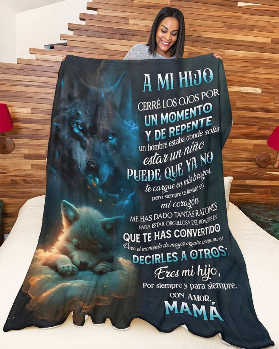 MANTA PARA HIJO – REGALO DE COMODIDAD Y CALOR DE MAMÁ Manta acolchada de forro polar Sherpa NTTDsp (SKUB11-79)