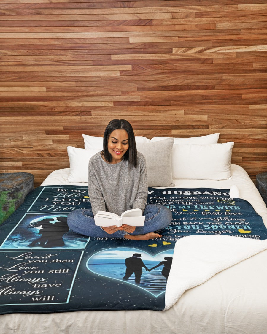 Special Gift For Your Husband Blanket - From Wife (SKU-CHAU-B12) FULL