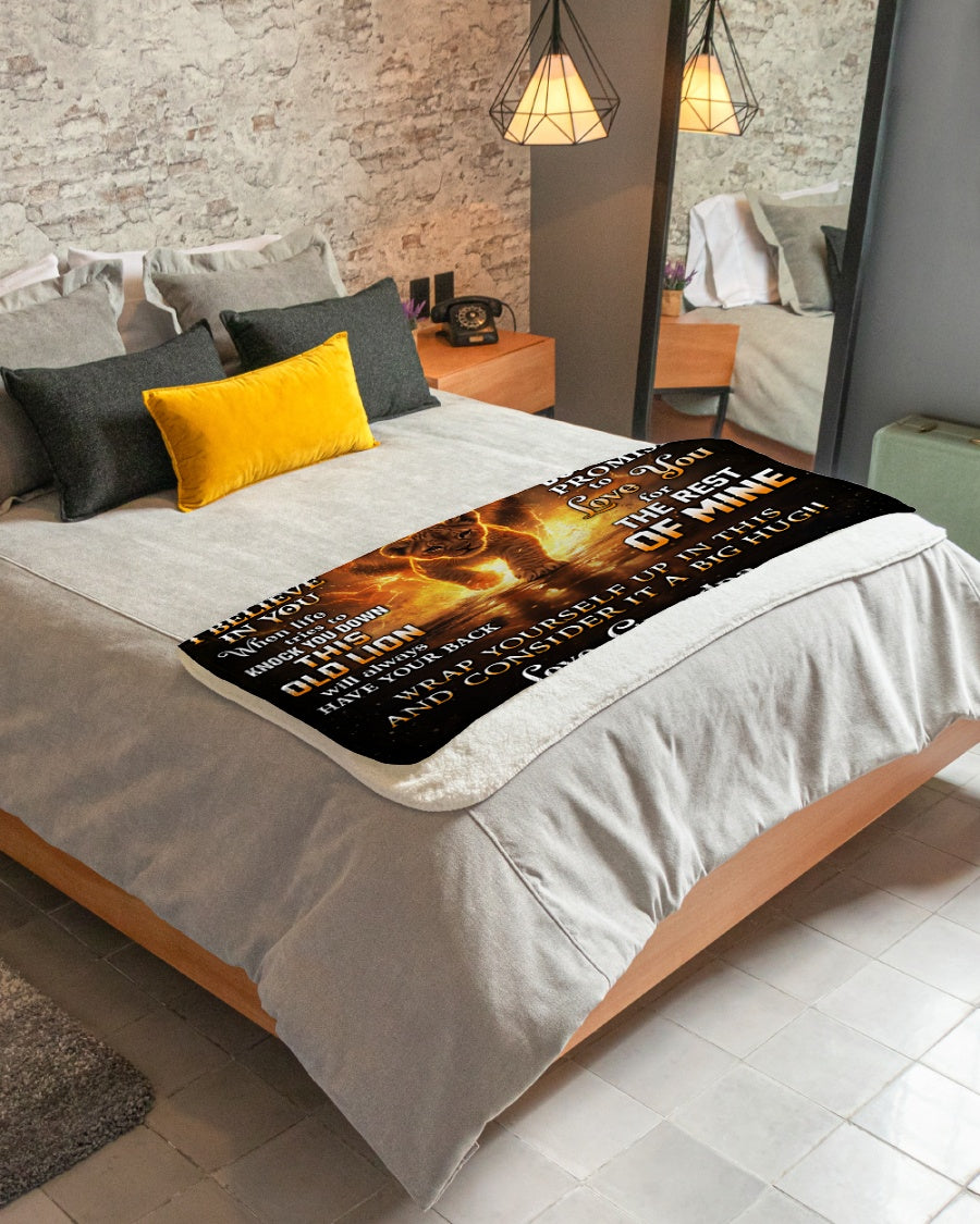 Special Gift For Your Grandson Blanket - From Grandpa