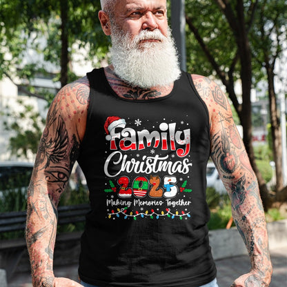 Family Christmas 2025 Matching Outfit Xmas Squad Santa T-Shirt - Christmas Unisex T-Shirt/Hoodie/Sweatshirt - TRNN00