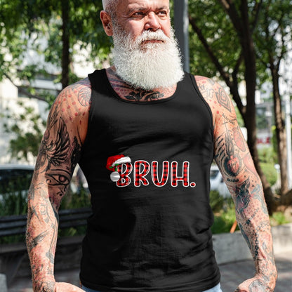 Bruh Funny Christmas Plaid Teens Boys Kids Xmas Pajamas T-Shirt - Christmas Unisex T-Shirt/Hoodie/Sweatshirt - TRNN00
