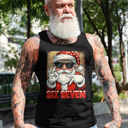Funny Six Seven Meme Christmas Cool Santa Saying 6 7 T-Shirt - Christmas Unisex T-Shirt/Hoodie/Sweatshirt - TRNN00
