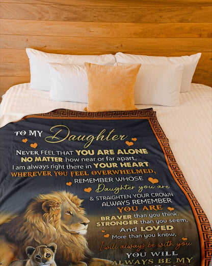 Special Gift For Your Daughter Blanket - From Dad01 (SKUB11-103)