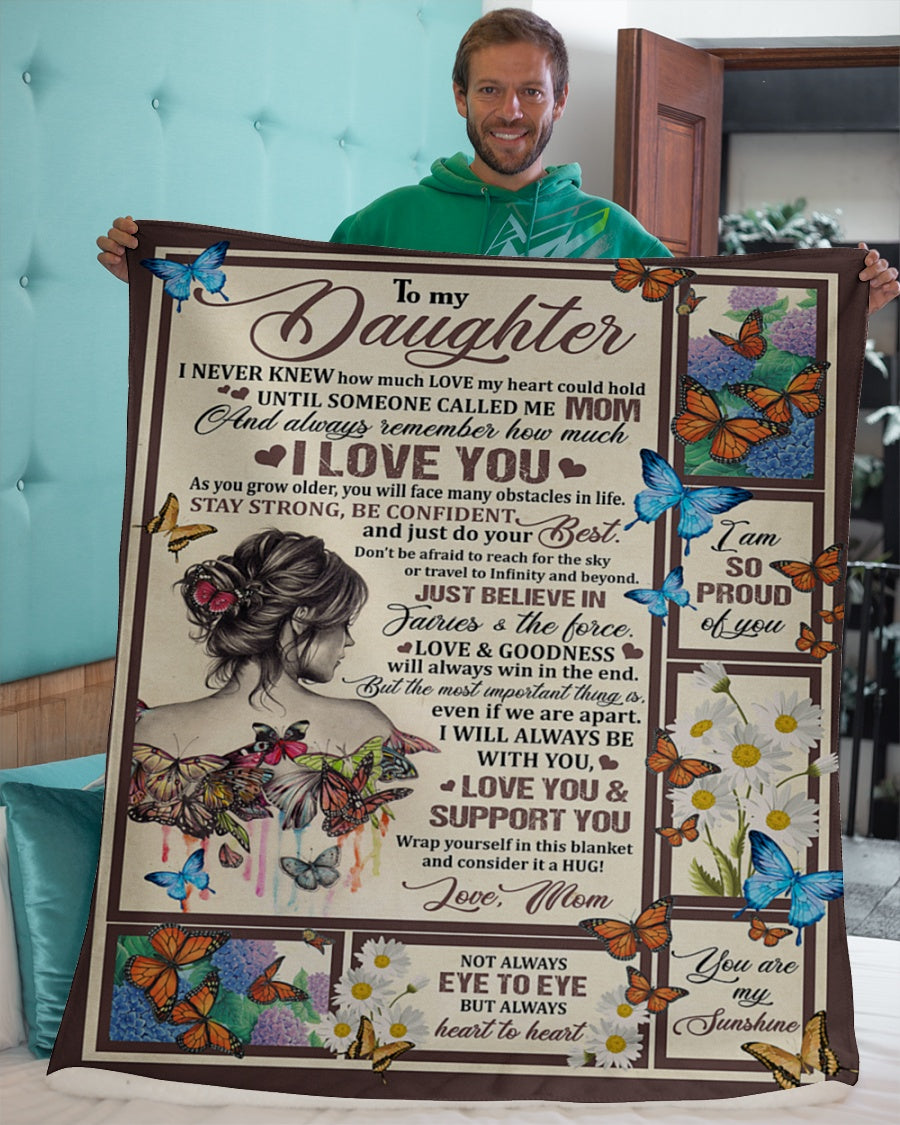 Special blanket for Daughter - From Mom