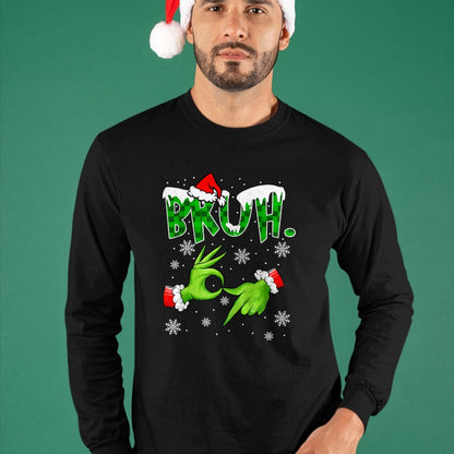 Bruh 67 Six Seven 6 7 Meme Christmas Funny Gen Alpha Slang T-Shirt  - Christmas Unisex T-Shirt/Hoodie/Sweatshirt - TRNN00
