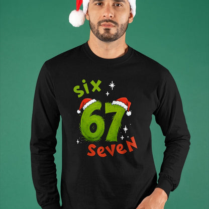 67 Meme Six Seven for Kids Women Men Boys Girls Christmas T-Shirt - Christmas Unisex T-Shirt/Hoodie/Sweatshirt - TRNN00