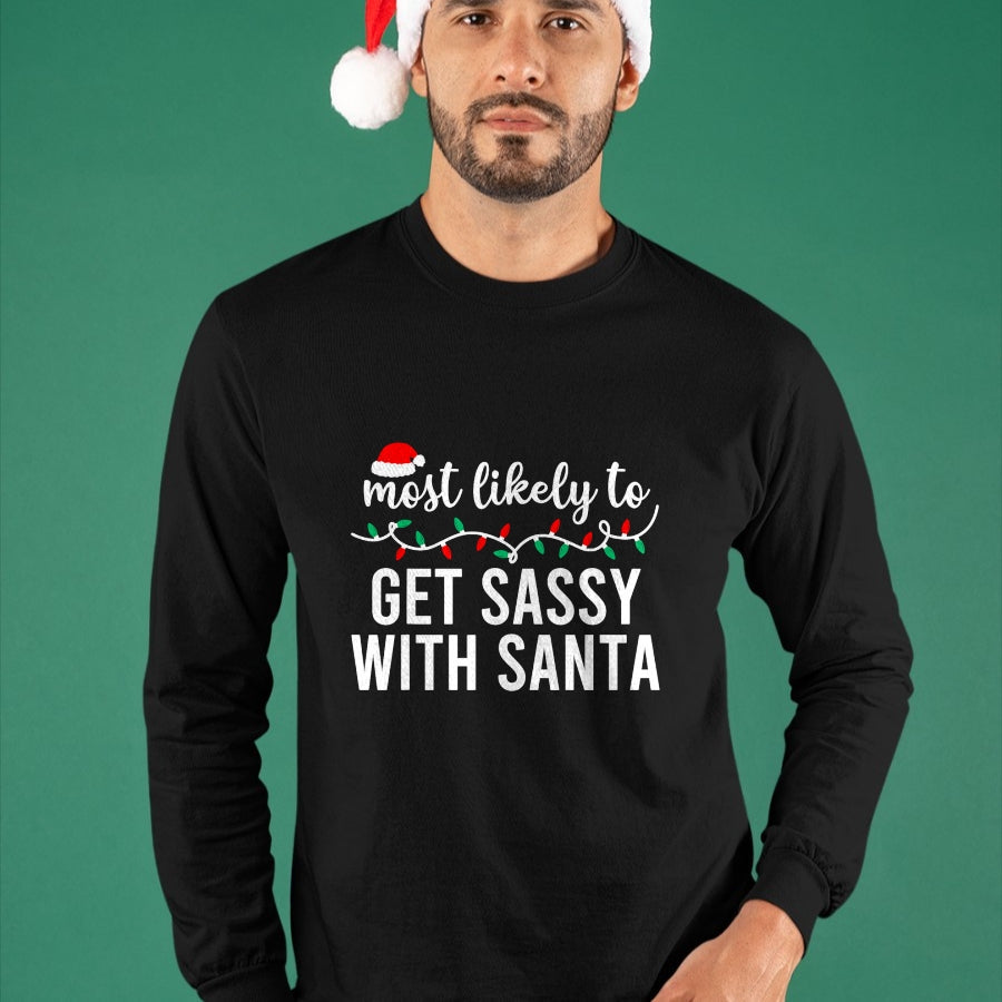 Most Likely To Christmas Shirt Matching Family Pajamas Funny T-Shirt - Christmas Unisex T-Shirt/Hoodie/Sweatshirt - TRNN00