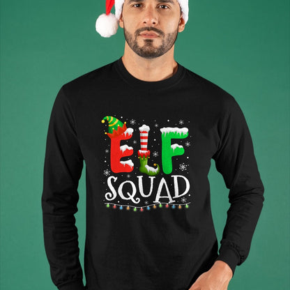 Elf Family Christmas Matching Pajamas Xmas Elf Squad T-Shirt - Christmas Unisex T-Shirt/Hoodie/Sweatshirt - TRNN00