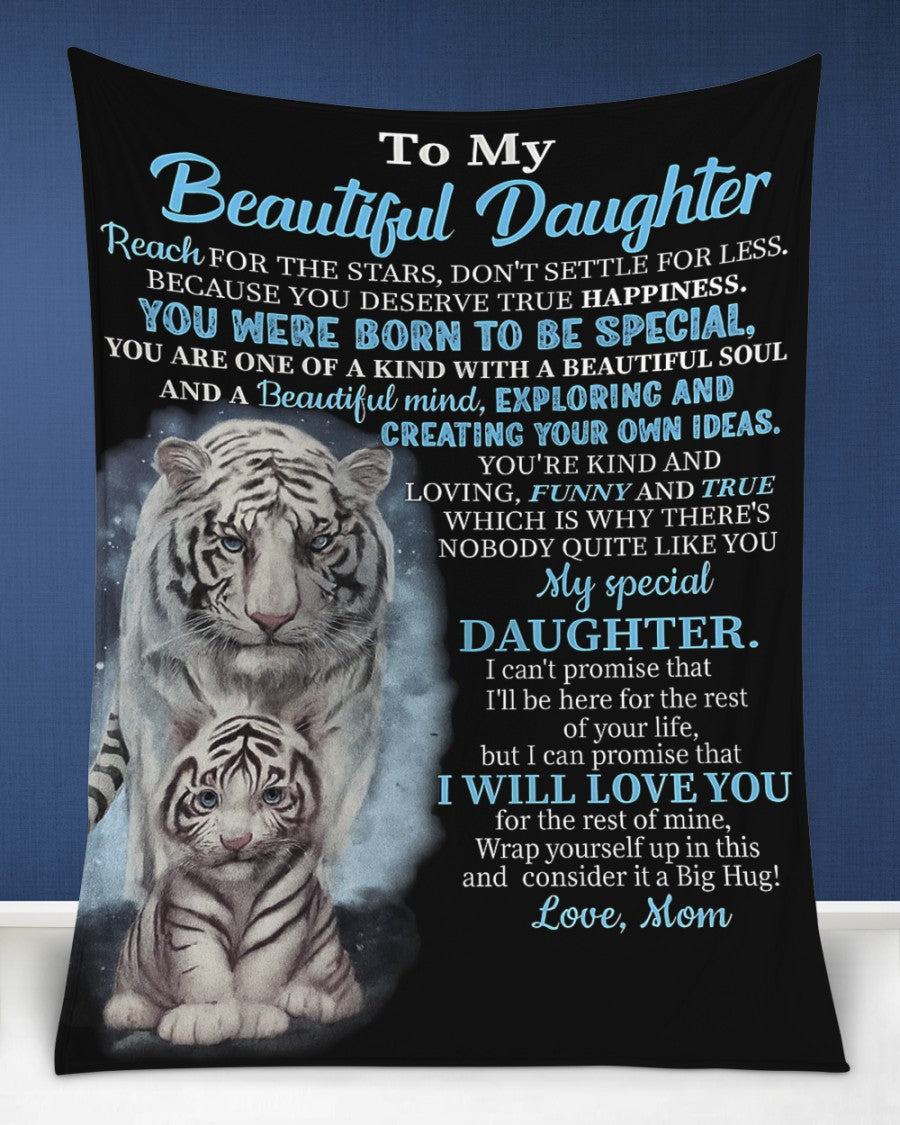Special Gift For Your Daughter Blanket - From Mom (SKUB10-113) FULL