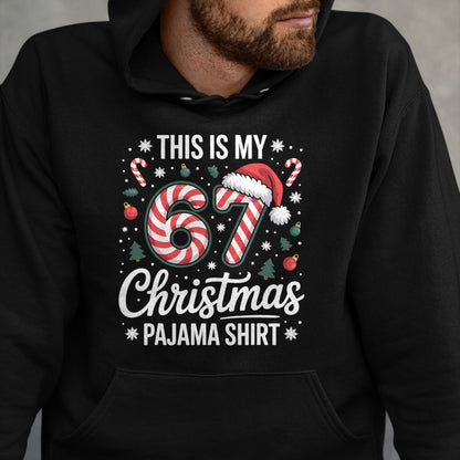 This My 67 Christmas Pajama 67 Meme Gen Alpha Boys Girls T-Shirt - Christmas Unisex T-Shirt/Hoodie/Sweatshirt - TRNN00