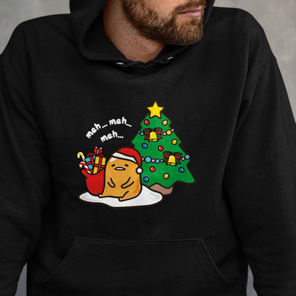 Gudetama Christmas Tree Hoodie Sweatshirt Pullover Hoodie - Christmas Unisex T-Shirt/Hoodie/Sweatshirt - TRNN00