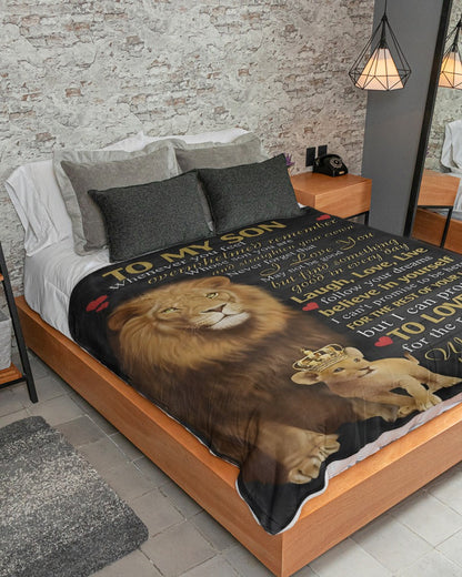 Special Gift For Your Son Blanket - From Mom (SKUB11-74)