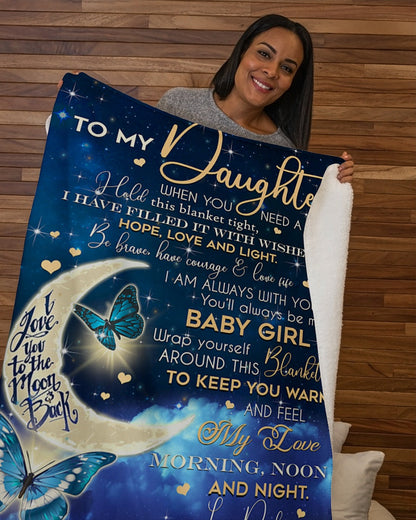 Special blanket for Daughter - From Dad blanket
