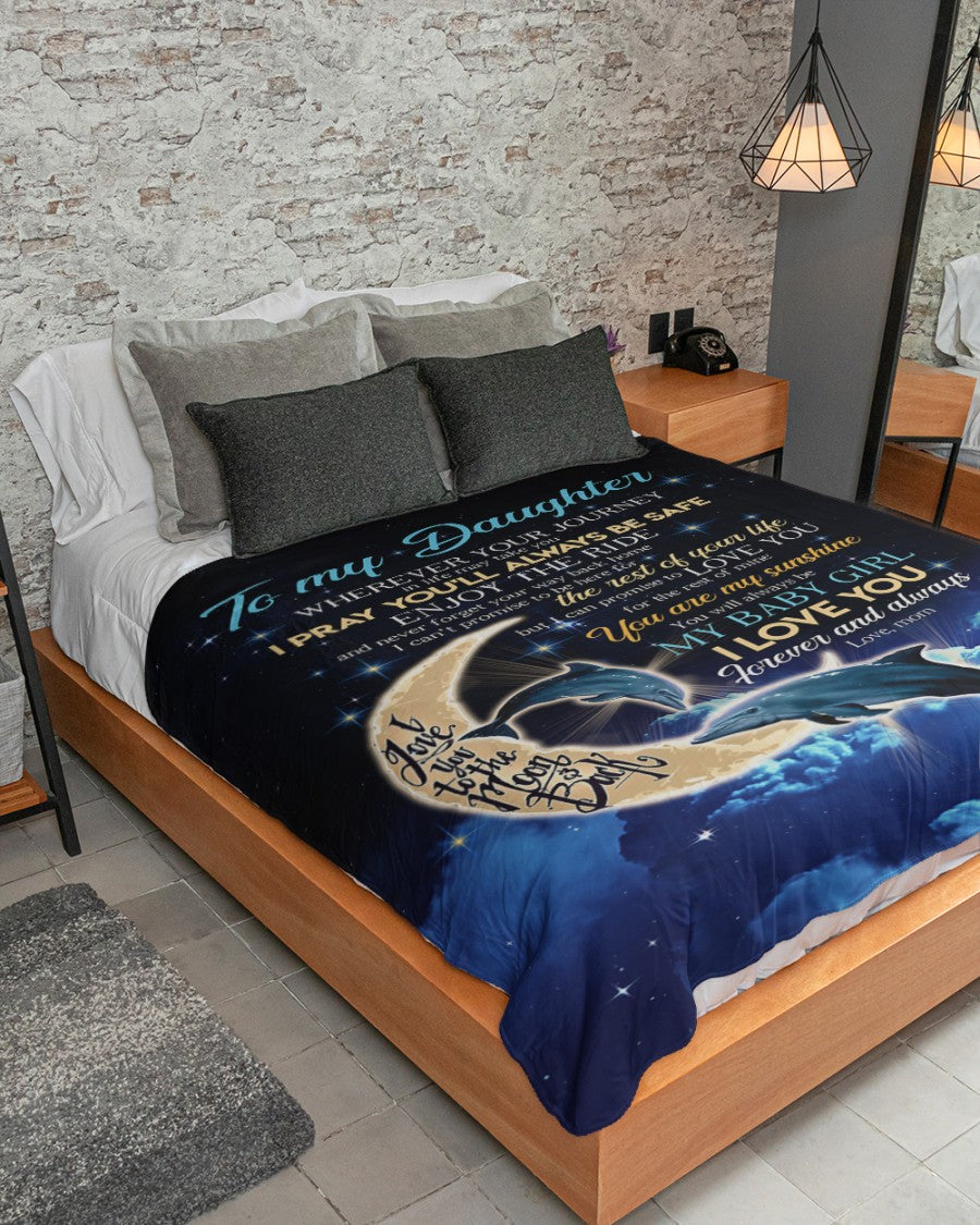 Special Gift For Your Daughter Blanket - From Mom