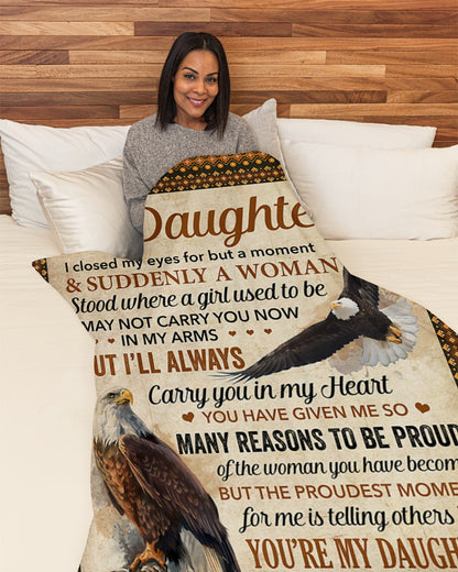 Special Gift For Your Daughter Blanket - From Dad