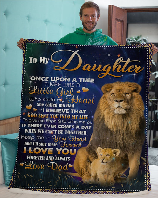 Special blanket for Daughter - From Dad blanket