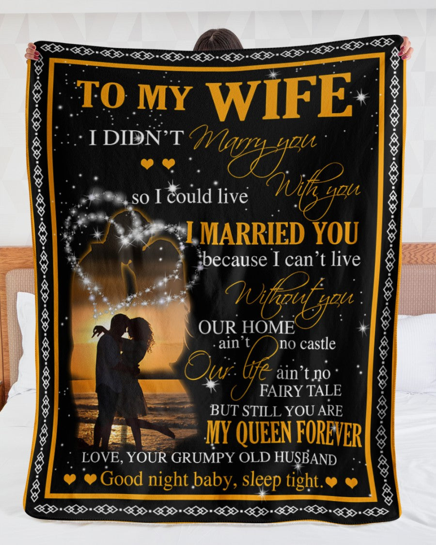 Special Gift For Your Wife Blanket - From Husband