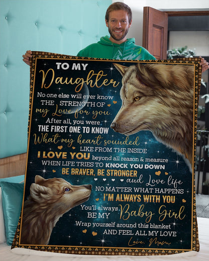 Special blanket for Daughter - From Mom blanket
