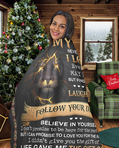 Special Gift For Your Son Blanket - From Mom (SKUB09-12)