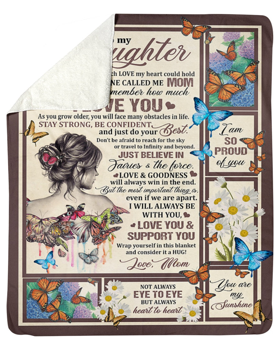 Special blanket for Daughter - From Mom blanket